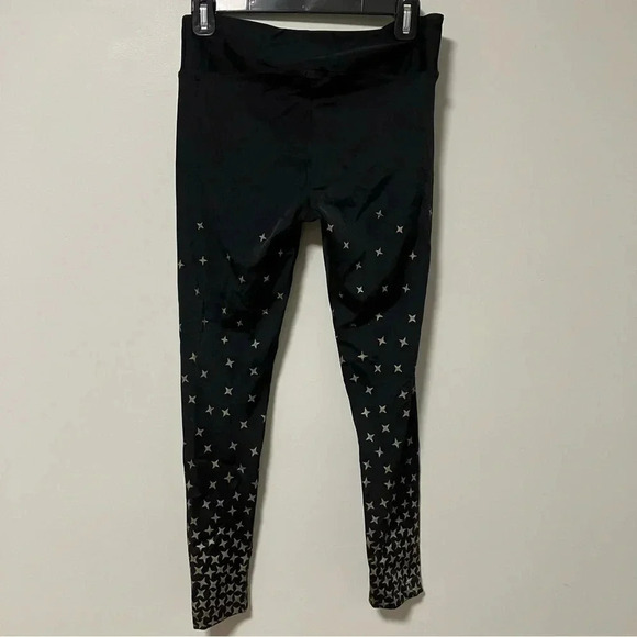 Koral gold star  black leggings - Picture 2 of 3